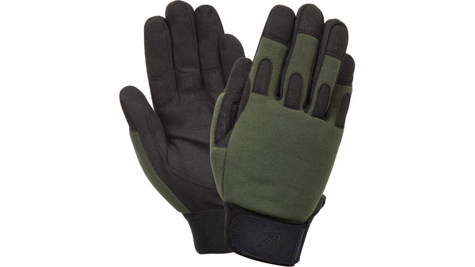 Rothco Lightweight All Purpose Duty Gloves, Olive Drab, Small, 4412-217