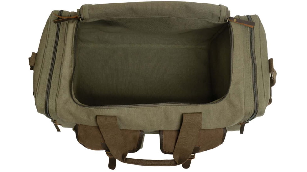 Rothco Long Journey Canvas Travel Bag, Olive Drab, 22oz, 5953-OliveDrab