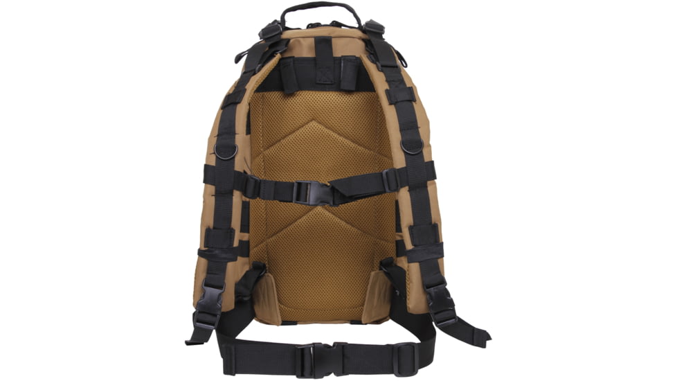 Rothco Medium Transport Pack, Coyote Brown/Black, 2647-CoyoteBrownBlack