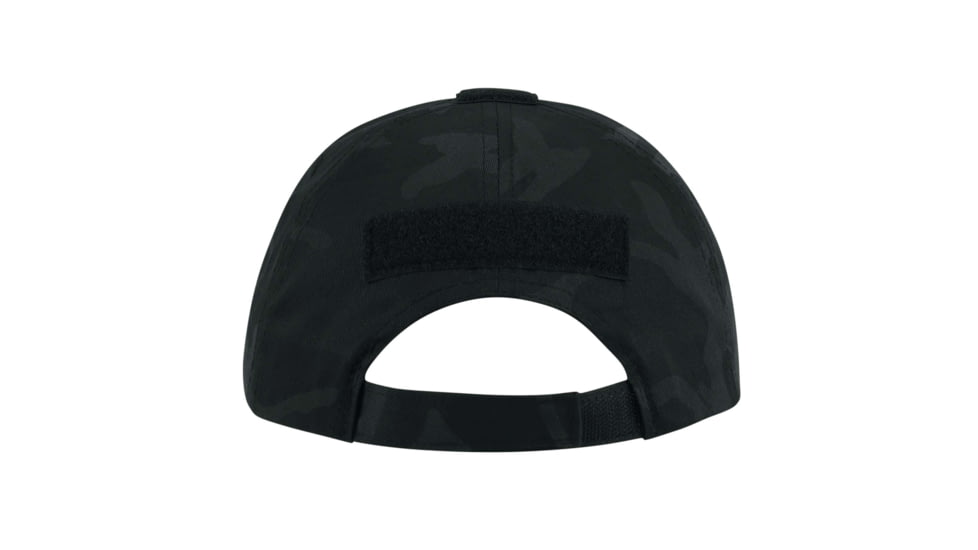 Rothco Midnight Camo Tactical Operator Cap, Midnight Black Camo, One Size, 613902034280
