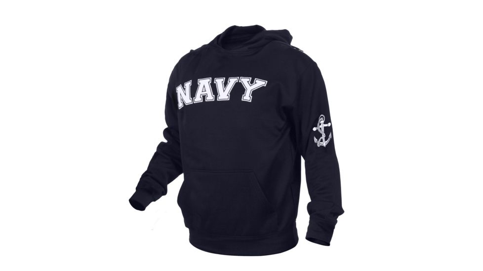 Rothco Military Embroidered Pullover Hoodies - Men's, 2057-Navy