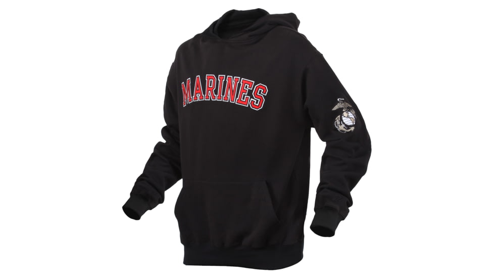 Rothco Military Embroidered Pullover Hoodies - Men's, 2XL, 2044-Marines-2XL