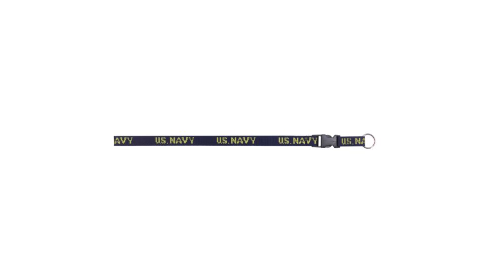 Rothco Military Neck Strap Key Rings, 2702-Navy