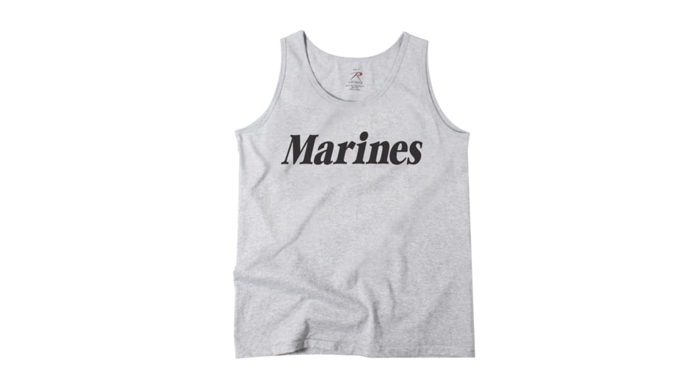 Rothco Military Physical Training Tank Top, Small, 60052-Marines-S