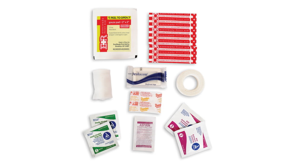 Rothco Military Zipper First Aid Kit Contents, 1707