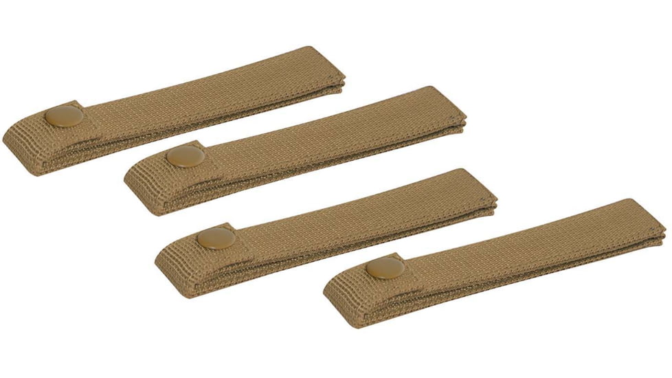 Rothco MOLLE Replacement Straps - 4 Pack, Coyote Brown, 1609-CoyoteBrown