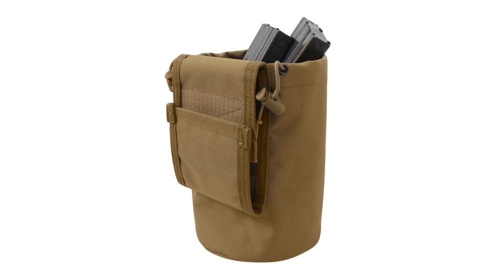 Rothco MOLLE Roll-Up Utility Dump Pouch, Coyote Brown, 51007-CoyoteBrown