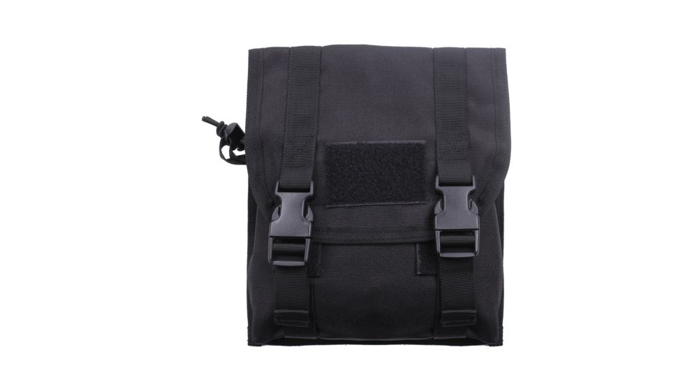 Rothco MOLLE Utility Pouch, Black, 5704-Black