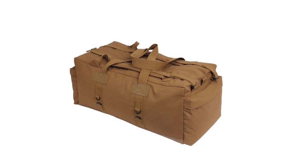 Rothco Mossad Tactical Duffle Bag, Coyote Brown, 8136-CoyoteBrown