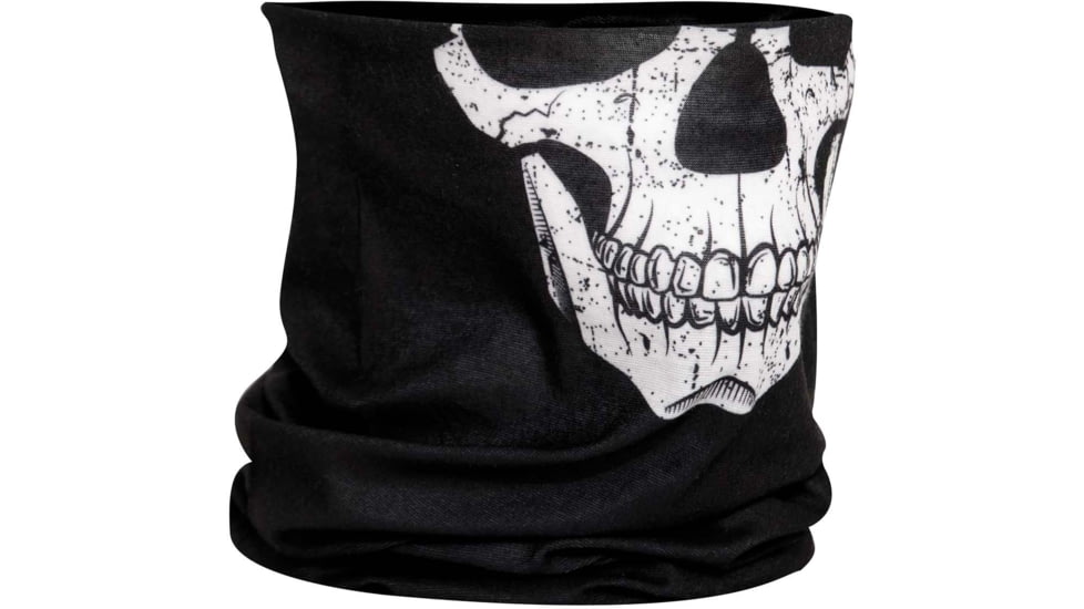 Rothco Multi-Use Neck Gaiter and Face Covering Tactical Wrap - Skull Print, 2408