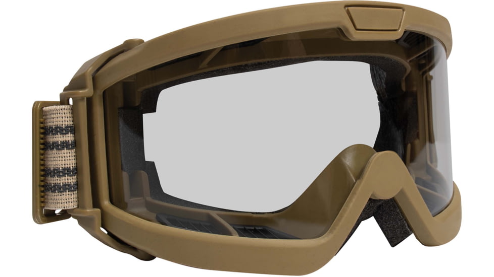 Rothco OTG Ballistic Goggles, Coyote Brown / Smoke, 10748-CoyoteBrownSmoke