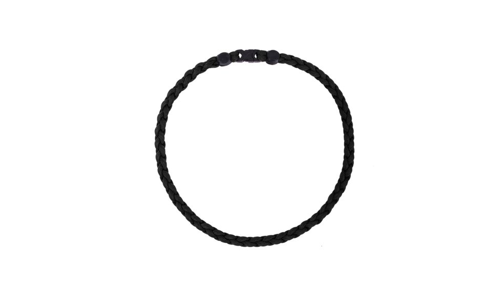 Rothco Paracord Necklace, Black, 22, 92550-Black-22Inches
