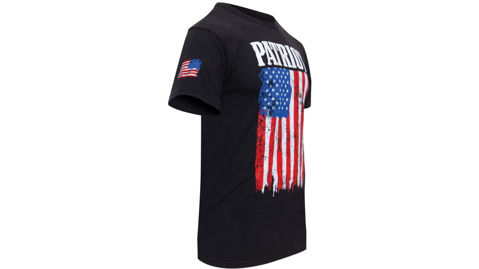 Rothco Patriot US Flag T-Shirt - Mens, Black, 3XL, 1682-3XL