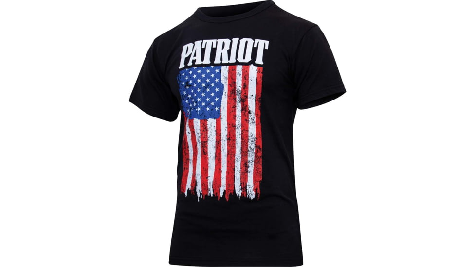 Rothco Patriot US Flag T-Shirt - Mens, Black, 3XL, 1682-3XL