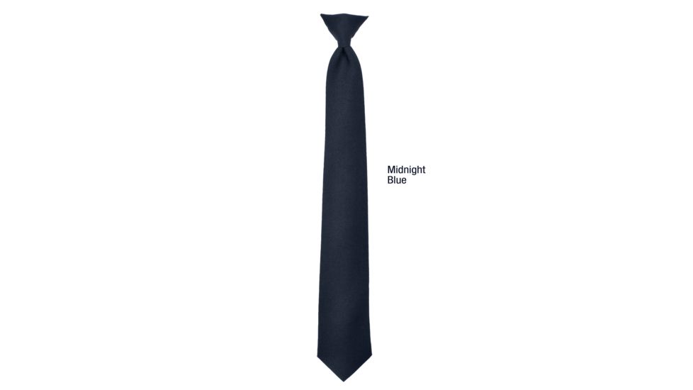 Rothco Police Issue Clip-On Neckties, Midnight Navy Blue, 20, 30086-MidnightNavyBlue-20Inches