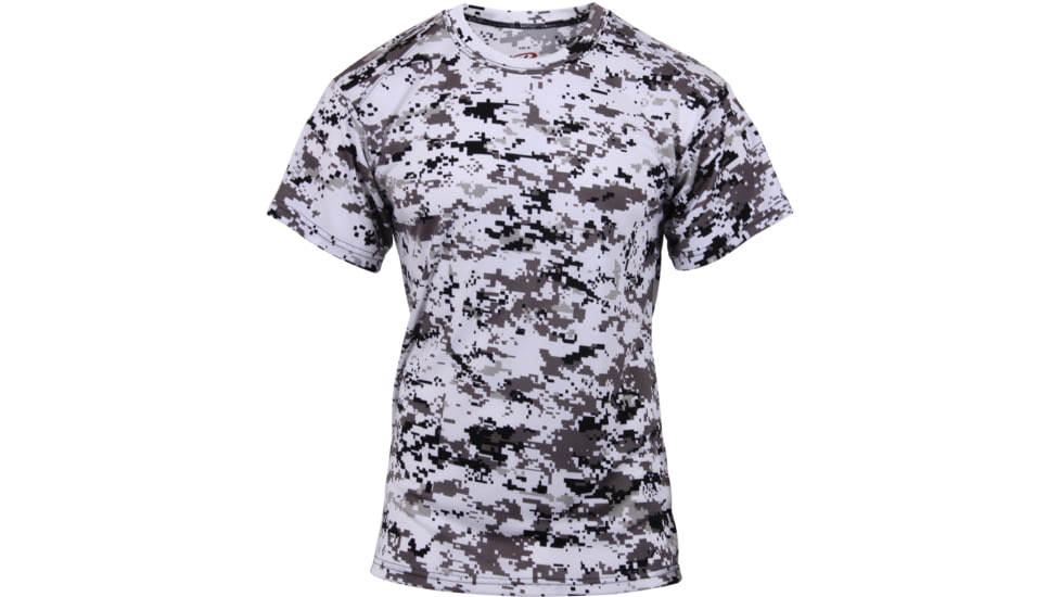 Rothco Polyester Performance T-Shirt, Mens, City Digital Camo, Large, 44050-035