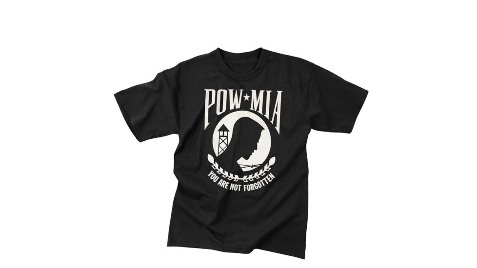 Rothco POW/MIA T-Shirt, 2XL, 6606-2XL