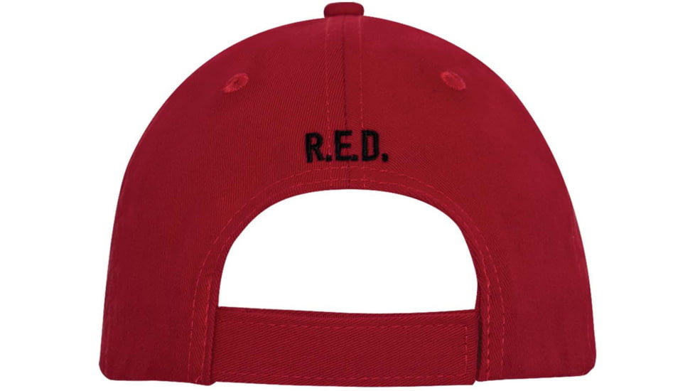 Rothco R.E.D. Remember Everyone Deployed Low Profile Cap - Mens, One Size, Red, 4964-Red