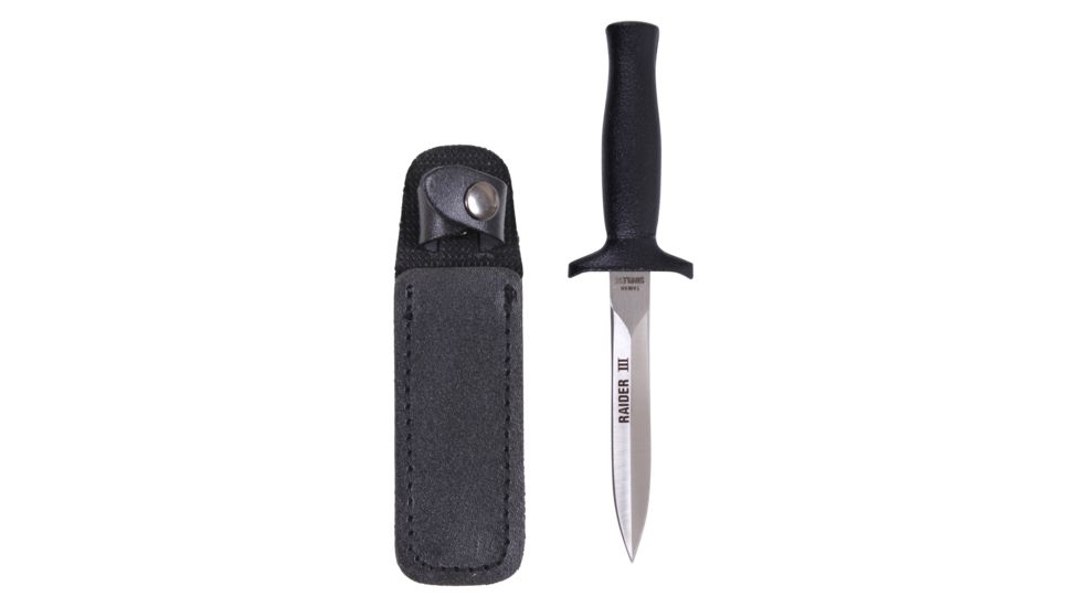 Rothco Raider III Boot Knife, Silver, 3043-Silver