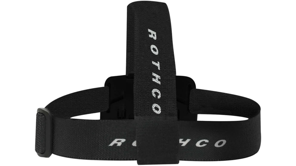 Rothco Rechargeable 600 Lumen Led Headlamp, Black, 28561-Black