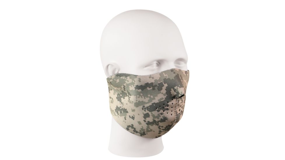 Rothco Reversible Neoprene Half Mask, ACU Digital Camo, 2210-ACUDigitalCamo