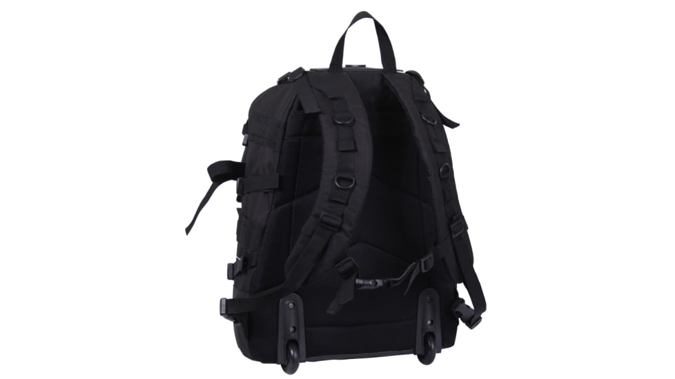 Rothco Rolling Large Transport Pack, Black, 97287-Black