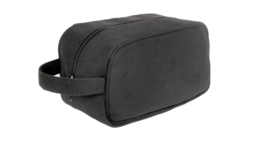 Rothco Rothco Canvas Travel Kit, Charcoal Grey, 81260