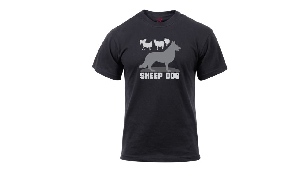 Rothco Sheep Dog T-Shirt, Small, 61540-S