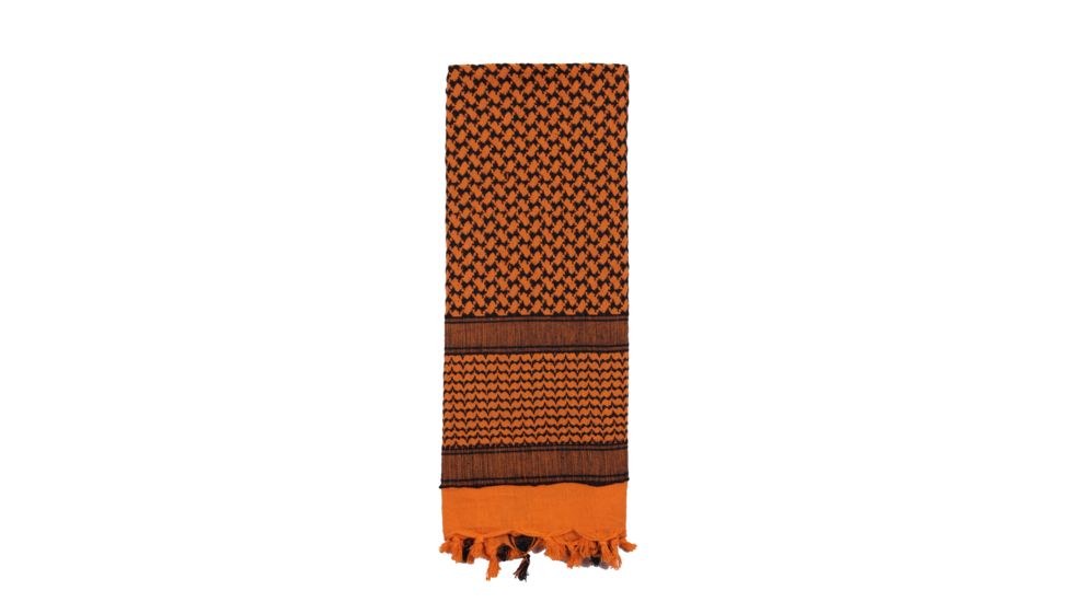 Rothco Shemagh Tactical Desert Scarf, Orange, 8537-Orange