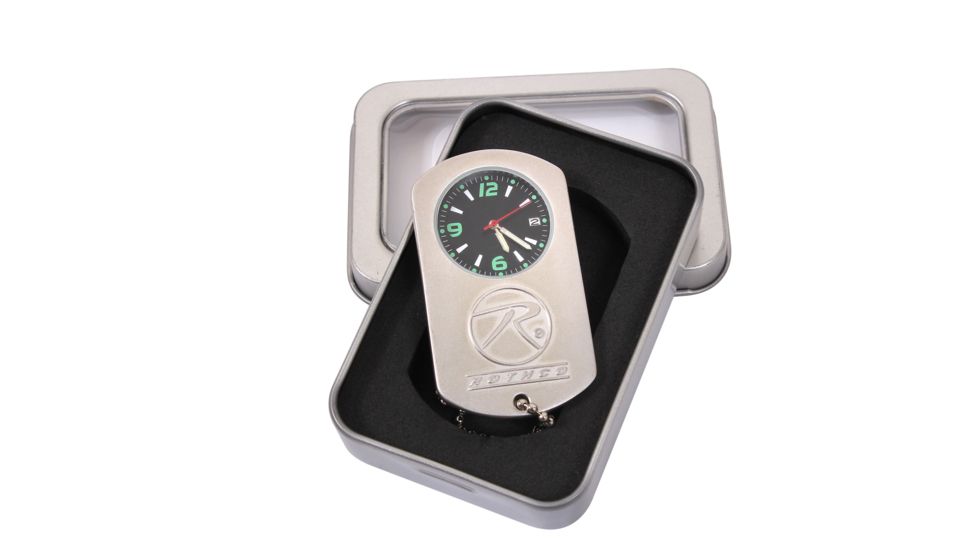 Rothco Silver Dog Tag Watch, 3591