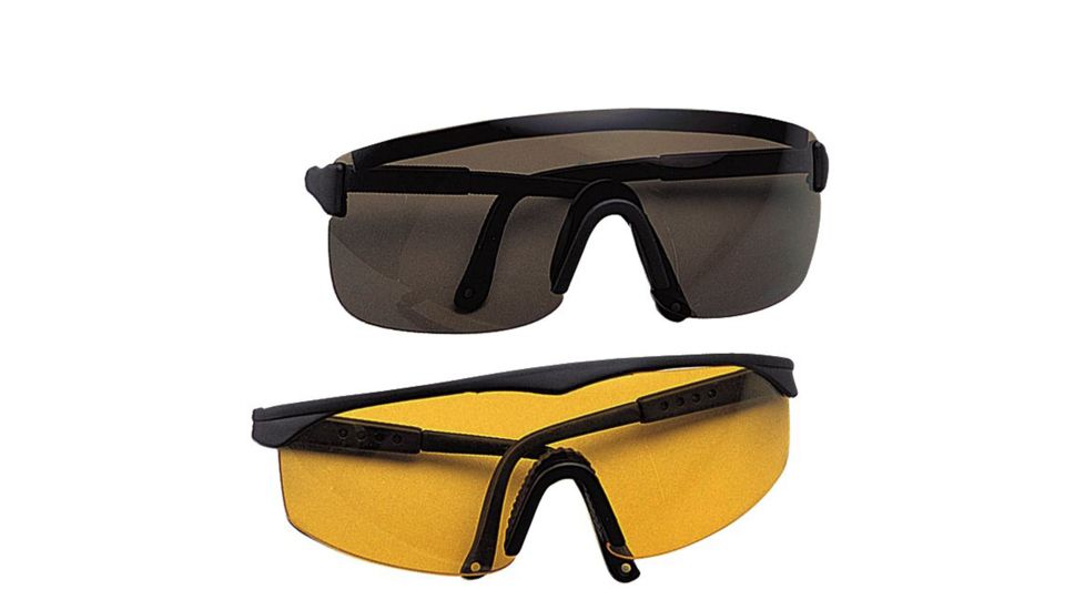 Rothco Single Polycarbonate Lens Sports Glasses, Yellow, 10802-Yellow