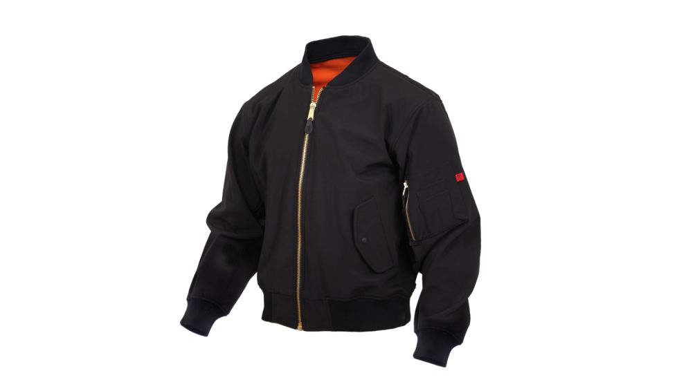 Rothco Soft Shell MA-1 Flight Jacket, Extra Small, 99750-XS