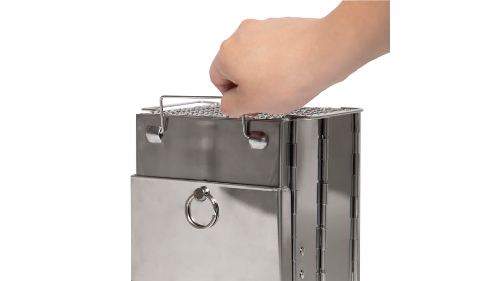 Rothco Stainless Steel Folding Camp Stove, 1856