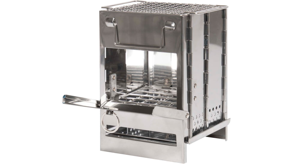 Rothco Stainless Steel Folding Camp Stove, 1856