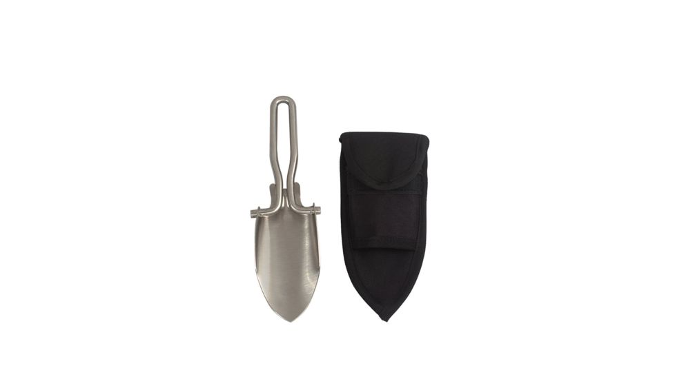 Rothco Stainless Steel Folding Shovel with Sheath, 37