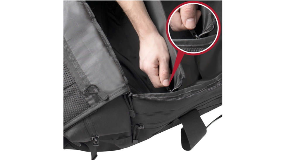 Rothco Tactical Defender Duffle Bag - Black, 23600