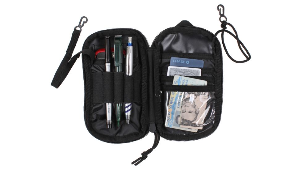 Rothco Tactical MOLLE Wallet, Black, 11660-Black