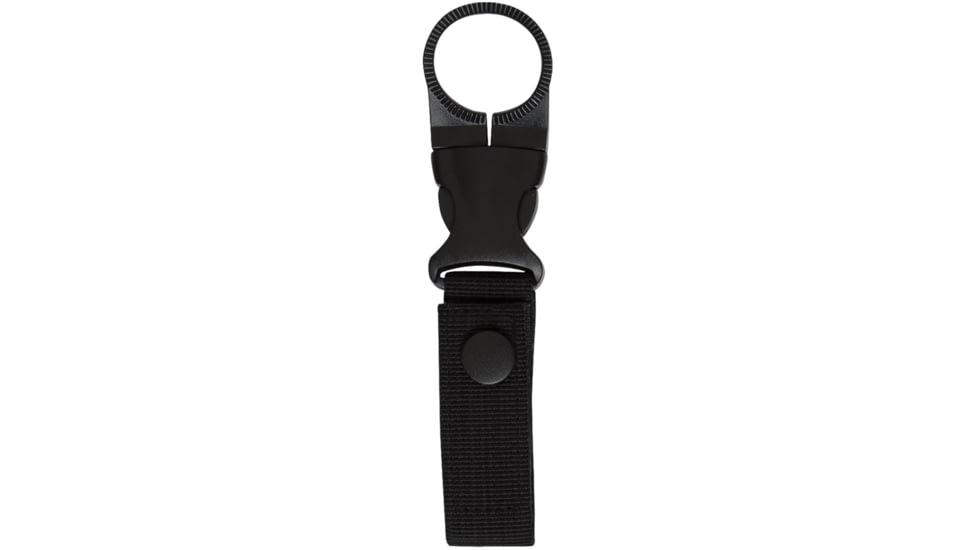 Rothco MOLLE / Belt Clip Bottle Carrier, 5.75x1.375 in, Black, 2090-Black