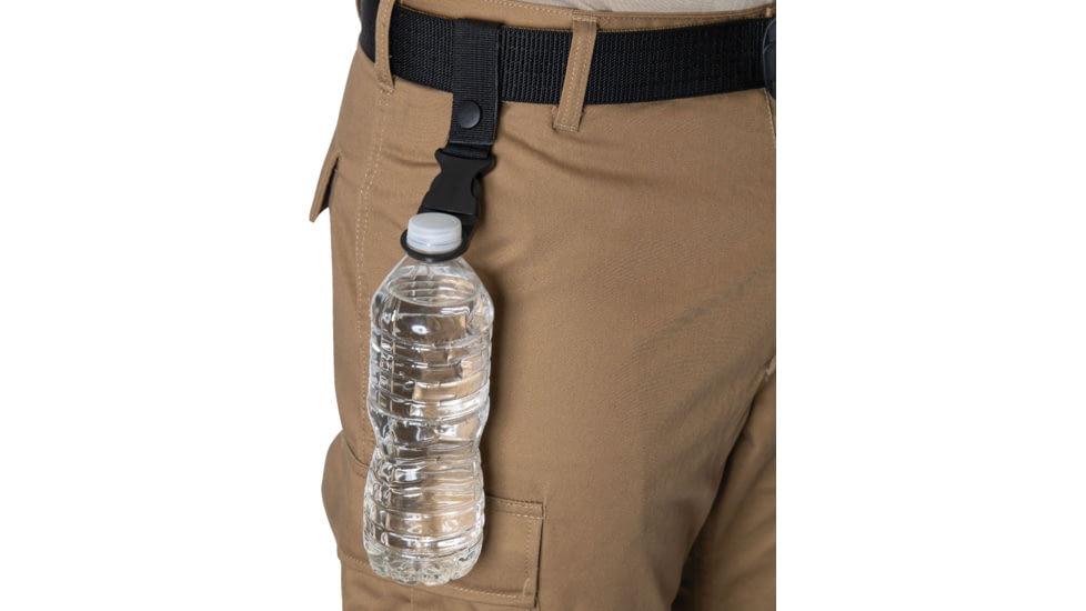 Rothco MOLLE / Belt Clip Bottle Carrier, 5.75x1.375 in, Black, 2090-Black