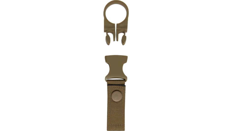 Rothco MOLLE / Belt Clip Bottle Carrier, 5.75x1.375 in, Coyote Brown, 2090-CoyoteBrown