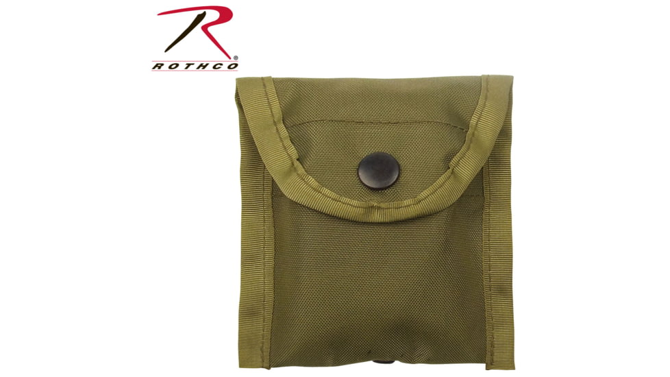 Rothco Nylon Compass Pouch, Olive Drab, 408-OliveDrab