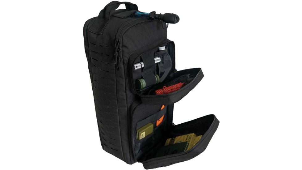 Rothco Tactical Single Sling Pack w/ Laser Cut MOLLE, Black, 2233-Black