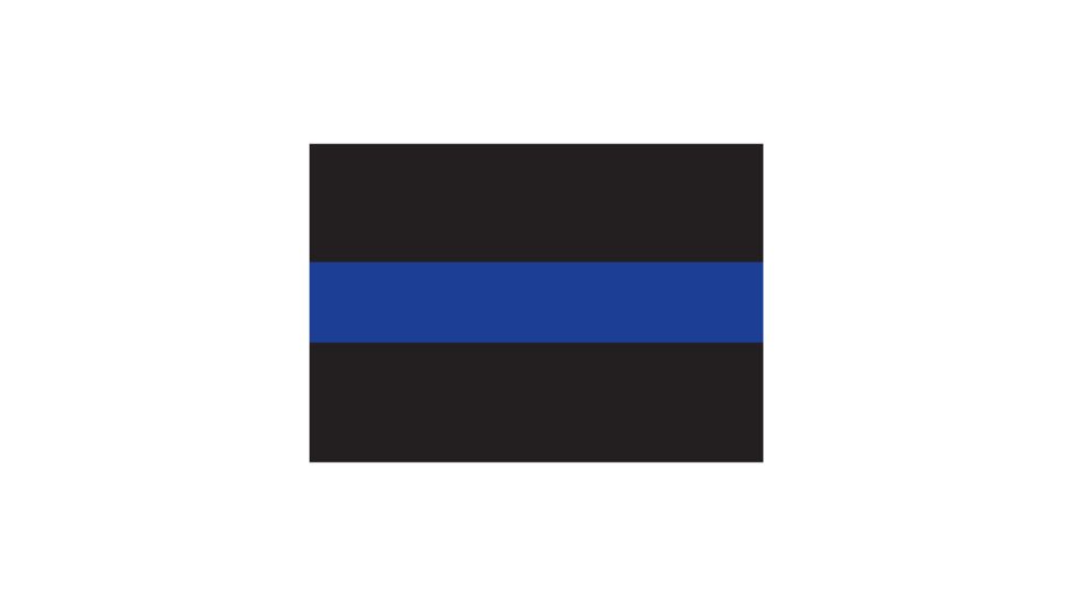 Rothco Thin Blue Line Decal, 1193
