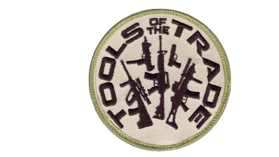 Rothco Tools Of The Trade Morale Patch, Black, 72192-Black