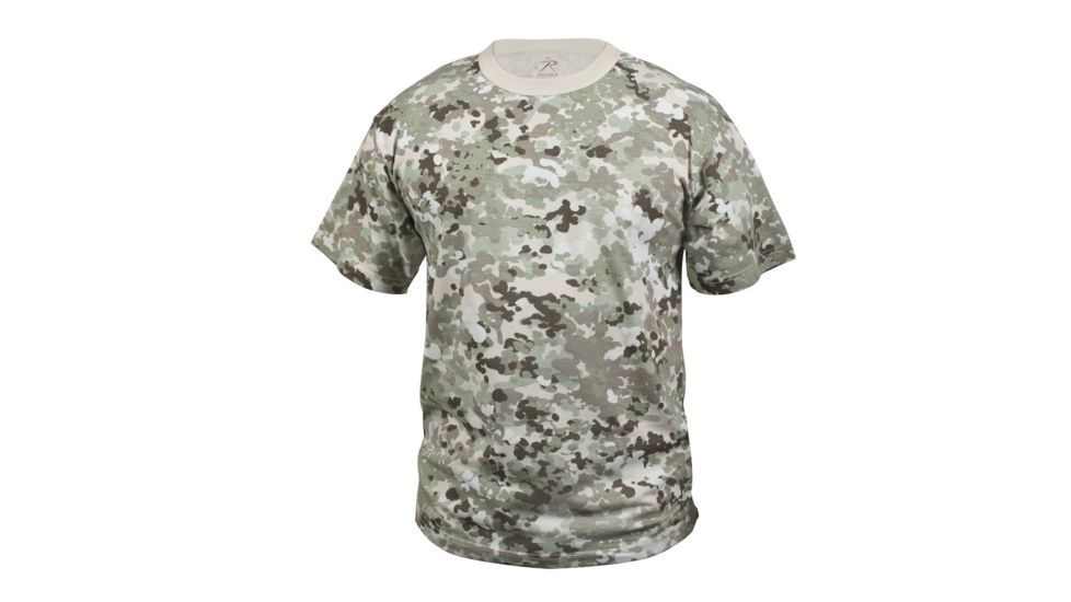 Rothco Total Terrain Camo T-Shirt, Extra Small, 5471-XS