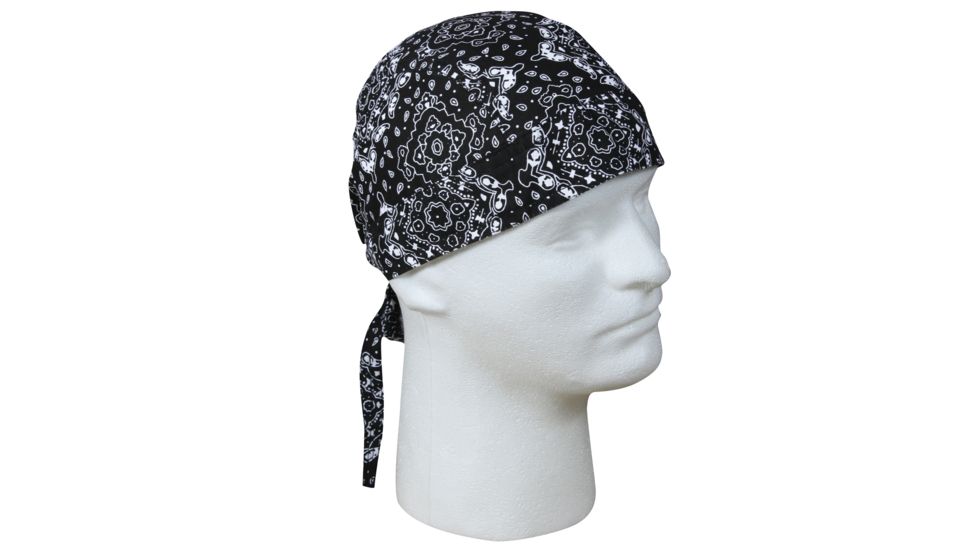 Rothco Trainmen Headwrap, Black, 5186-Black