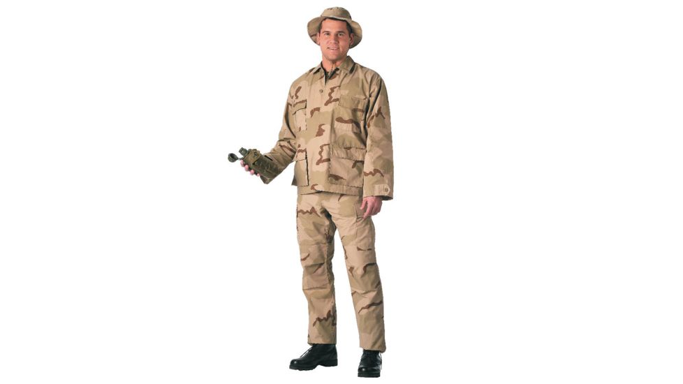 Rothco Tri-Color Desert SWAT Cloth BDU Pants, Small, 9815-S