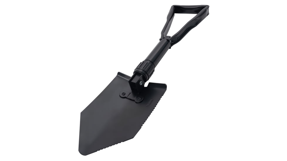 Rothco Tri-Fold Shovel, Black, 82810-Black-WithoutCover