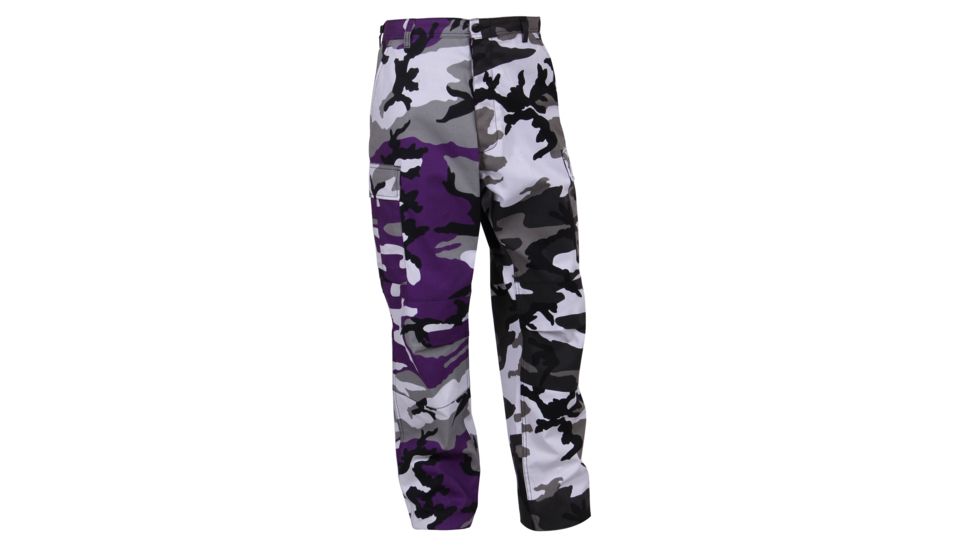 Rothco Two-Tone Camo BDU Pants, Ultra Violet Purple / City Camo, 2XL, 1841-UltraVioletPurpleCityCamo-2XL