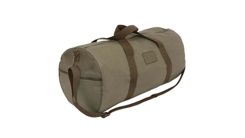 Rothco Two-Tone Shoulder Duffle With Loop Patch, 2238
